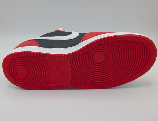 Nike Ebernon Low (AQ1774-101): Prem White/University Red-Black