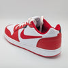 Nike Ebernon Low (AQ1774-101): Prem White/University Red-Black