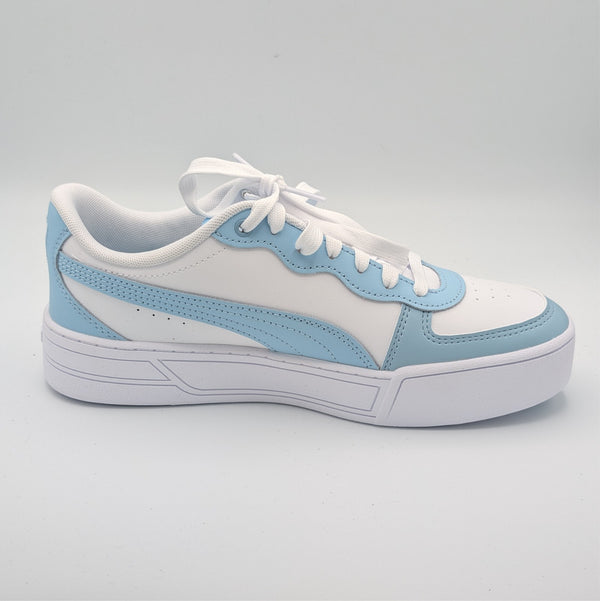 Puma Skye (374764-21): White-Dream Blue Womens