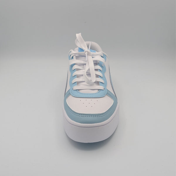 Puma Skye (374764-21): White-Dream Blue Womens