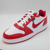 Nike Ebernon Low (AQ1774-101): Prem White/University Red-Black